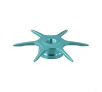 Composant de frein six étoiles en métal compatible avec ABU Garcia BF7 BF8 IB7 IB8 DEEZ8 pour bobines Zenon (type main gauche rouge)