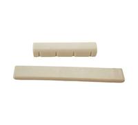 Composant de pont de guitare authentique, partie acoustique, selles de remplacement pour une jouabilité améliorée, ensemble d ' écrous et de selles
