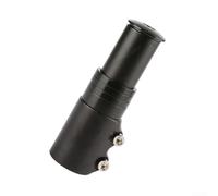 Composant de réglage de la hauteur du vélo en métal pour l'installation du tube de fourche pour optimiser la posture et la stabilité du cycliste (taille unique, noir)