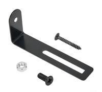 Composant de support en métal fiable vissé avec fixations essentielles pour la construction légendaire de Les Paul (noir)
