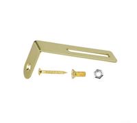 Composant de support en métal fiable vissé avec fixations essentielles pour le légendaire pour la construction Les Paul (doré)