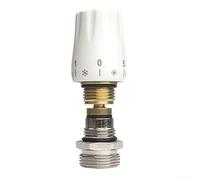 Composant d'insert de valve pour chauffage au sol, distributeur, répartiteur, construction en laiton, taille G1/2 x G3/4, convient pour les systèmes CVC