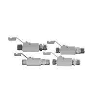 Composant Du Système De Revêtement HOSC0 Vanne À Boisseau Sphérique En Acier Inoxydable SSBV-6-316 Entièrement Scellée Usine Intelligente De Niveau A Dédiée