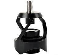 Composant en alliage d'aluminium 6061 pour amortissement des vibrations d'arc avec architecture creuse et filetage standard 5/16 (noir)