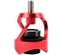 Composant en alliage d'aluminium 6061 pour amortissement des vibrations d'arc avec architecture creuse et filetage standard 5/16 (rouge)