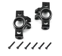 Composants Auto RC Compatible avec ARRMA pour Mini pour Kraton 1/16 RC, Pièces De Mise À Niveau De Voiture, Accessoires De Remplacement, Kit De Tasse De Direction en Métal(Black)