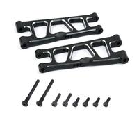 Composants Auto RC Compatible avec ARRMA pour Mini pour Kraton 1/16 RC, Pièces De Mise À Niveau De Voiture, Accessoires De Remplacement, Kit De Bras Inférieur Arrière en Métal(Black)