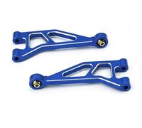 Composants Auto RC Compatible avec ARRMA pour Mini pour Kraton 1/16 RC, Pièces De Mise À Niveau De Voiture, Accessoires De Remplacement, Kit De Bras Supérieur Arrière en Métal(Blue)