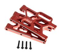 Composants Auto RC Compatible avec Arrma pour Mojave 1/8, Pièces De Mise À Niveau Voiture Télécommandée, Accessoires ARA330789 Bras Suspension Avant en Alliage D'aluminium(Red)