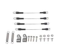 Composants Auto RC Compatible avec Axial pour SCX10 90046 pour Traxxas pour TRX4 D90 D110 pour Tamiya pour MST RC Pièce De Mise À Niveau Voiture sur Chenilles Kit Corde en Acier Décoration