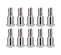Composants Auto RC Compatible avec Axial pour SCX10 AR44 AR45 pour Capra F9 Essieu Portail RC Car PartM3x4x10mm Hex Buttonhead Incision Kingpin Vis À Épaulement(Silver)