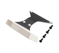 Composants Auto RC Compatible avec Losi Micro-b Micro-t 1/24 1/28 RC, Pièces De Mise À Niveau Voiture Robuste pour La Protection du Châssis Plaque Avant en Acier 304