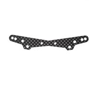 Composants Auto RC Compatible avec Tamiya DT04 Fighter NXGEN 1/10 RC, Pièces De Mise À Niveau De Voiture, Support De Suspension À Motif en Fiber De Carbone 58741