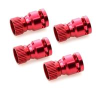 Composants Auto RC Compatible avec Tamiya pour HSP 94123 pour MST RMX YD2 pour SCX10 III pour TRX4 1/10 RC Pièces De Voiture Localisateur De Trous De Carrosserie Outil D'ouverture De Coque(Red)