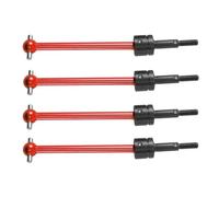 Composants Auto RC Compatible avec Tamiya pour TT02B pour TT-02B DT02 DT03 DF02 1/10 RC, Pièces De Mise À Niveau Voiture, 4 en Métal pour Arbre D'entraînement Universel CVD 64mm