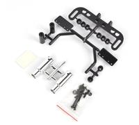 Composants Auto RC Compatible avec Tamiya pour Yokomo pour HPI 1/10 RC, Pièces De Mise À Niveau Voiture, Matériau Spécial, Kit Cadre Plaque D'immatriculation Double Tuyau D'échappement