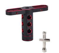 Composants Auto RC Compatible avec Trax pour X-MAXX pour Summit pour E-REVO pour Arrma 17mm 1/8 Pièces De Mise À Niveau Voiture Rc Roue en Aluminium rou Hexagonal