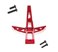 Composants Auto RC Compatible avec Traxxas pour MAXX pour Slash 1/8 1/10 RC, Pièces De Mise À Niveau De Voiture, Accessoires Avant en Métal pour Attelle De Châssis 8921(Red)