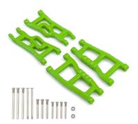 Composants Auto RC Compatible avec Traxxas pour Slash 2WD pour VXL pour Nitro pour Slash pour Rustler pour Raptor 1/10 Voiture Télécommandée Pièces Amélioration Bras Suspension(Green)