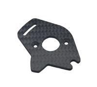Composants Auto RC Compatible avec Traxxas pour Slash pour Hoss pour Stampede 1/10 RC Pièces De Voiture Motif en Fiber De Carbone Support Moteur Dispersion De Chaleur Légère