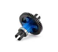 Composants Auto RC Compatible avec TRAXXAS pour Sledge 4WD 1/8 RC, Pièces De Mise À Niveau De Voiture M1 46T, Engrenage Droit Assemblé, Arbre Droit Diff Central W198(Blue)