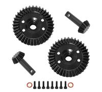 Composants Auto RC Compatible avec Traxxas pour Summit pour E-revo 1/10 RC, Pièces De Voiture 37T 13T, Ensemble D'engrenages Différentiels en Acier, Pignon D'engrenage 5379X 5679R