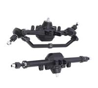 Composants Auto RC Compatible avec Traxxas pour TRX4M 1/18 RC Voiture Pièces Upgrade Spécial Matériau Avant Arrière Essieu Logement Engrenage Kit