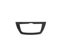Composants automobiles ABS Chromé Autocollant Décoratif Couverture Revêtement D'habillage Cadre Commutateur Phare Style Voiture Pour BMW Série 5 G30 2017-2021(Carbon fiber)
