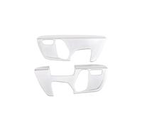 Composants automobiles Garniture Autocollante De Décoration De Panneau De Boutons De Réglage De Siège De Voiture Fibre De Carbone ABS Pour BMW X1 F48 X2 F47 2016-2021(Silver)