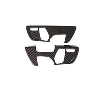 Composants automobiles Garniture Autocollante De Décoration De Panneau De Boutons De Réglage De Siège De Voiture Fibre De Carbone ABS Pour BMW X1 F48 X2 F47 2016-2021(Carbon fiber)