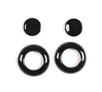 Composants automobiles Garniture Couverture Décoration Paillettes De Boutons D'appui-tête De Siège De Voiture Pour Range Rover Pour Vogue L460 2023 Accessoires Intérieurs(Black)