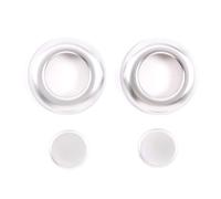 Composants automobiles Garniture Couverture Décoration Paillettes De Boutons D'appui-tête De Siège De Voiture Pour Range Rover Pour Vogue L460 2023 Accessoires Intérieurs(Silver)