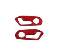 Composants automobiles Pour Lamborghini Urus 2018-21 Véritable Fibre Carbone Autocollants Décoration Commutateur Panneau Boutons Réglage De Siège Accessoire De Voiture(Rood)