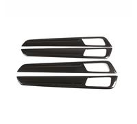 Composants automobiles Pour Porsche Cayenne 2018-2023 Couverture Bandes Garniture D'autocollant Cadre Panneau Poignée Portes Intérieures Voiture Fiber Carbone D'abs(Carbon fiber)