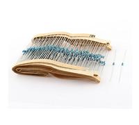 Composants consommateurs d'énergie 1/6W 1/8W Résistances Fixes 1% 100 Ohm axia-l Plomb Antidéflagrant Film Métallique Résistance Résistances 300 Pcs