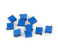 Composants consommateurs d'énergie 10 pièces 1K résistances variables Ohm 25 tours potentiomètre Cermet réglable potentiomètres pas 2.54mm
