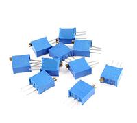 Composants consommateurs d'énergie 10 pièces 3296W-202 résistances variables 2K ohm potentiomètres variables de haute précision potentiomètre de résistance