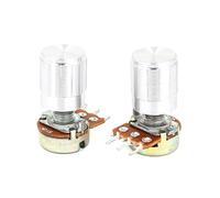 Composants consommateurs d'énergie 10K OHM Résistances Variables Potentiomètre Rotatif Cône Linéaire 10KB B10K Pot Potentiomètres 2 Pcs