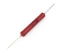 Composants consommateurs d'énergie 10KV 5W résistances fixes 15M Ohm axia-l plomb haute tension résistances de glaçure en verre rouge résistance de Film
