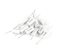 Composants consommateurs d'énergie 15 Pcs Résistances Fixes 5W Watt 27 Ohm 5% Résistances de Puissance en Ciment Céramique Résistance Blanc