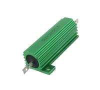 Composants consommateurs d'énergie 2 x résistances bobinées à boîtier en aluminium 50 W 220 Ohm 5% montées sur châssis (2 x chasis montado 50 W 220 Ohm 5% Aluminio Resistencias bobinadas