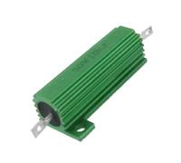 Composants consommateurs d'énergie 2 x résistances bobinées à boîtier en aluminium 50W 10K Ohm 5% montées sur châssis (2 x chasis montado 50W 10K Ohm 5% Aluminio Resistencias bobinadas