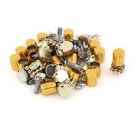Composants consommateurs d'énergie 20 pièces 1K Résistances Variables OHM Potentiomètre Rotatif Cône Linéaire 1KB B1K Pot Potentiomètres w Boutons