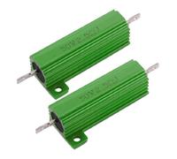 Composants consommateurs d'énergie 2x 2,5 Ohm Résistances bobinées en aluminium montées sur robinet 50W (2x 2,5 Ohm. Tornillo Montado en Aluminio Montaje Resistencias bobinadas de 50 W