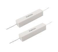 Composants consommateurs d'énergie 2X Fil Résistances Fixes Résistance En Ciment Céramique Enroulée 20K Ohm Résistances 20W Watt