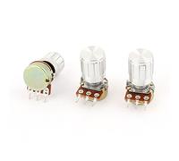 Composants consommateurs d'énergie 3 pièces résistances variables B1K 1K Ohm 3 bornes 13mm potentiomètres linéaires potentiomètre conique