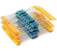 Composants consommateurs d'énergie 300 pcs/lot 1 W Résistance 1 Pourcent Métal Film Résistance Ensemble, 30 Valeur Chaque 10 pcs Résistance (Size : 0.1R-750R)