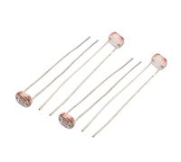 Composants consommateurs d'énergie 4 pièces 5517 résistances fixes photorésistance LDR CDS 5mm résistances dépendant de la lumière capteur de résistance