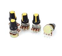 Composants consommateurs d'énergie 5 pièces 1K résistances variables OHM 3 bornes linéaire conique rotatif Audio B potentiomètres Type potentiomètre