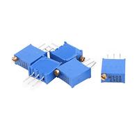 Composants consommateurs d'énergie 5 pièces 3296W-503 contrôle électrique 50K Ohm résistance potentiomètre potentiomètre tondeuse bleu